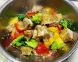 メインに♪林檎風味豚肉のフレッシュマリネ作り方5写真