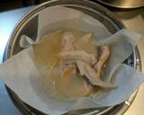 圧力鍋で！濃厚なのにすっきり鶏がらスープ作り方5写真