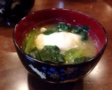 簡単♪＊ほうれん草と豆腐のおすまし＊作り方5写真