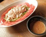 手作り胡麻だれの簡単★バンバンジー作り方5写真