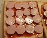 ノンオイル青じそで♪簡単ピザトースト作り方3写真