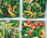 いっきに4品、菜の花のイタリアン美肌冷菜作り方4写真