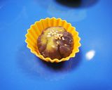 薩摩芋甘露煮で☆あんこ玉作り方3写真