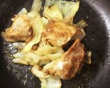 鶏と春キャベツのカレー蒸し焼き作り方3写真