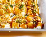 ランチ＆おやつに♪お好み焼き風ちぎりパン作り方15写真