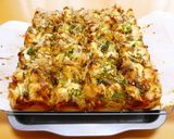 ランチ＆おやつに♪お好み焼き風ちぎりパン作り方20写真