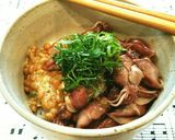 簡単♡ホタルイカ丼with納豆♡作り方3写真