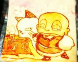 春♡桜…チェリーって事でwキャラ弁✱作り方1写真