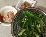 ピーマンの納豆&肉詰め作り方1写真