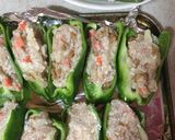 ピーマンの納豆&肉詰め作り方4写真