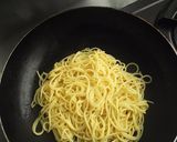 ツナとコーンの和風パスタ作り方2写真