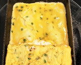 簡単♪お弁当にチーズとネギの厚焼き玉子♪作り方5写真