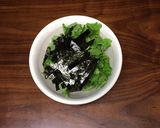 三つ葉とのりのゴママヨサラダ作り方4写真