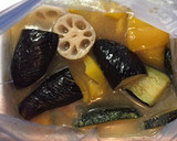 甘酒とお出汁で★野菜の揚げびたし作り方3写真