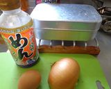最山のメスティンの蓋で卵丼作り方1写真