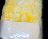 お弁当に甘くない卵焼き⭐ハムチーズ⭐作り方4写真