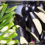 オクラとなすの☆梅おかかポン酢和え😋🥗作り方1写真