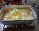 最山のメスティンの蓋で卵丼作り方14写真