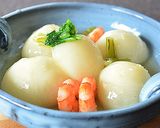 【極みだし】かぶのえびあんかけ煮♪作り方9写真