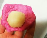 きゃ～♪可愛いピンク♪ビーツのちぎりパン作り方11写真