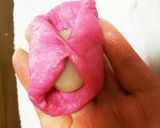 きゃ～♪可愛いピンク♪ビーツのちぎりパン作り方12写真