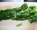 白菜のプレゼント 柔らかな“おひたし”作り方3写真