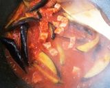 ナスとベーコンのトマトソースパスタ作り方6写真