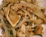 豚挽き肉と◎もやしの旨いため☆作り方4写真