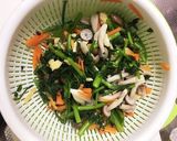 春菊のおひたし作り方2写真