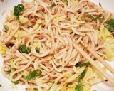 ツナ焼きうどん作り方4写真