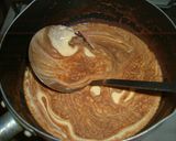 チョコムース　ケーキ風作り方5写真