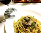 セロリの葉でペペロンチーノ作り方4写真