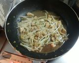 単身赴任向 モヤシと鶏肉の醤油炒め作り方5写真