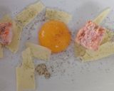 スモークサーモンのカルボナーラ作り方12写真