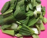 レンジで簡単☆厚揚げと青梗菜の蠔油醤煮作り方1写真