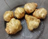 焼き菊芋トリュフオイルがけ作り方1写真