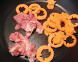 型抜き人参と小松菜の蒸し焼き作り方3写真