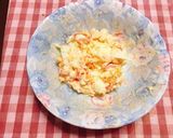とろーりチーズの卵サラダ餃子作り方1写真