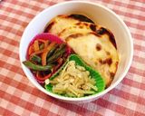 とろーりチーズの卵サラダ餃子作り方7写真
