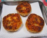 鮭の味噌マヨバーグ☆お弁当に作り方6写真
