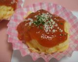 お弁当用おかずカップのミニオムレツ作り方5写真