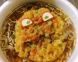 赤いきつね で顔アート作り方8写真