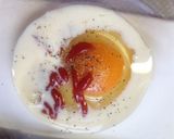 レンジで☆ウィンナーの卵ロール作り方1写真