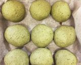 栗のせ　黒豆あんこ入りヨモギパン作り方8写真