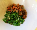 きんぴらリメイク！豆腐と野菜のチヂミ作り方2写真