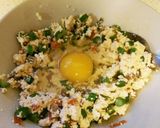 きんぴらリメイク！豆腐と野菜のチヂミ作り方4写真