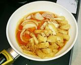 おひとりランチにきつねとじ丼作り方3写真