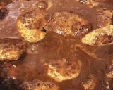 豆腐入り煮込みハンバーグ作り方6写真
