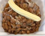 レンジで簡単、納豆入りのふんわり玉子焼き作り方3写真