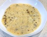 レンジで簡単、納豆入りのふんわり玉子焼き作り方7写真